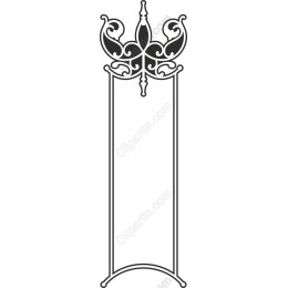 Ornate Crown Frame