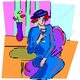 Vibrant Elegance: Stylish Woman