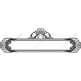 Elegant Art Nouveau Frame