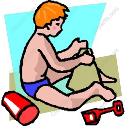 Playful Beach Boy