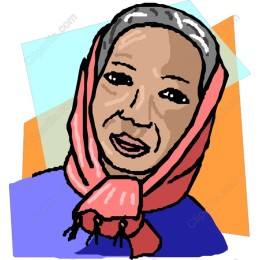 Colorful Woman Portrait