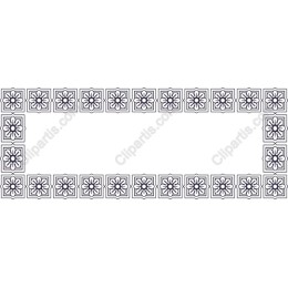 Elegant Floral Border