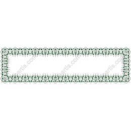 Elegant Green Decorative Border
