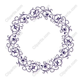 Elegant Floral Wreath
