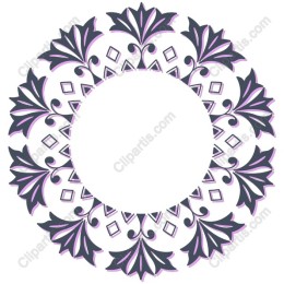 Elegant Floral Circle
