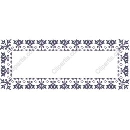Elegant Floral Border