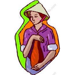Vibrant Traditional Woman