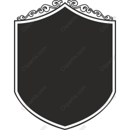 Vintage Ornate Shield