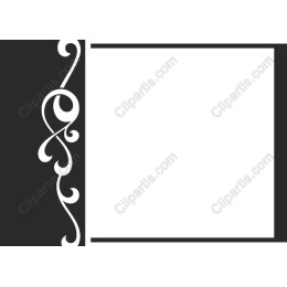 Ornate Swirl Decorative Frame