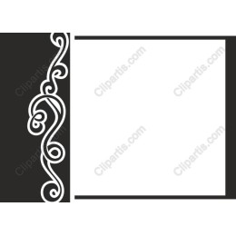 Elegant Swirling Ornamental