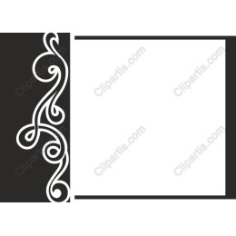 Elegant Swirl Border