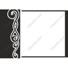 Elegant Swirl Border