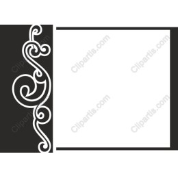 Elegant Decorative Swirl Border