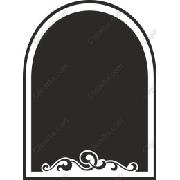 Elegant Decorative Blank Frame