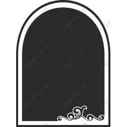 Elegant Arch-Shaped Frame