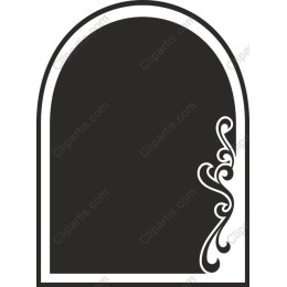 Elegant Frame with Flourish