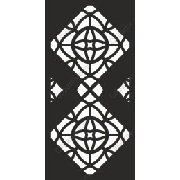 Elegant Geometric Diamond Pattern