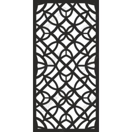 Elegant Intertwined Lattice Pattern