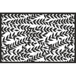 Black Leaf Pattern