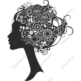 Vintage Floral Hair