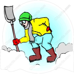 Winter Warrior: Snow Shoveling