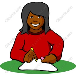 Joyful Child Drawing