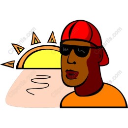 Cool Sunset Character