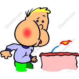 Curious Boy Enjoying Cake