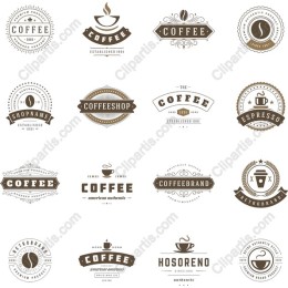 Vintage Coffee Logo Bundle