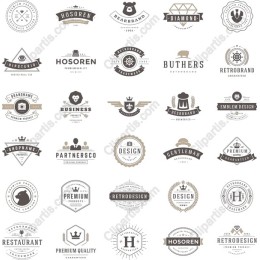 Premium Logo Pack - 25 Emblem