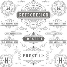 Retro with Customizable Elements