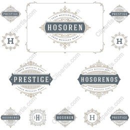 Prestige & Hosoren Elegant Logo Collection
