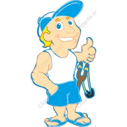 Cheerful Beach Boy