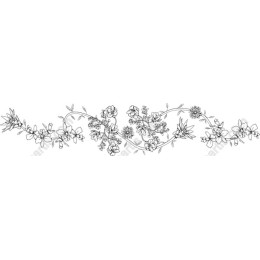 Elegant Floral Border