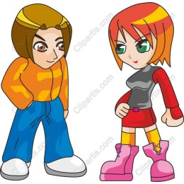 Playful Cartoon Characters Set