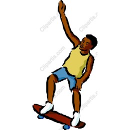 Dynamic Skateboarder