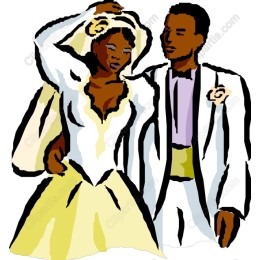 Elegant Wedding Couple