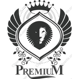 Premium Lion Crest