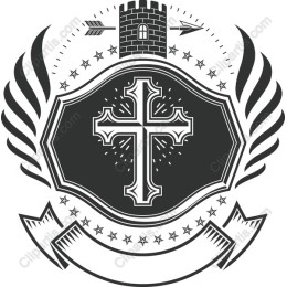 Heraldic Cross Emblem
