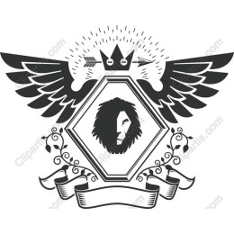 Majestic Lion Emblem