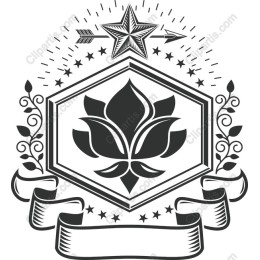 Elegant Lotus Emblem