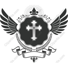 Winged Cross Emblem