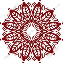 Mandala Leaf