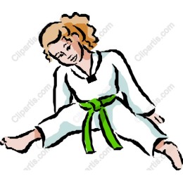 Vibrant Young Martial Artist