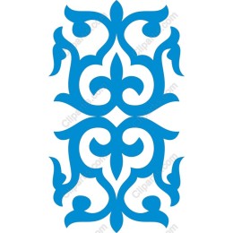Elegant Blue Floral