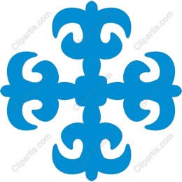 Blue Ornate