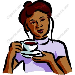 Joyful Woman with Cup