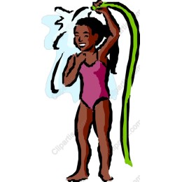 Joyful Summer Shower Girl