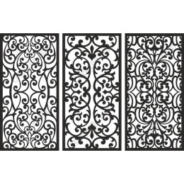 Elegant Decorative Filigree Set