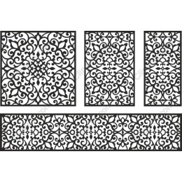 Ornate Filigree Set